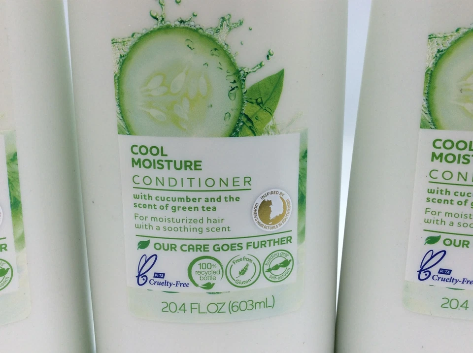 Dove Cool Moisture Conditioner Cucumber & Green Tea, 20.4 Oz, CASE OF 4, HTF - Image 3 of 4