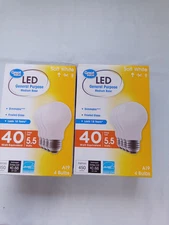 Great Value LED General Purpose Medium Base 40 Watt Equivlent 5.5 Energy Used