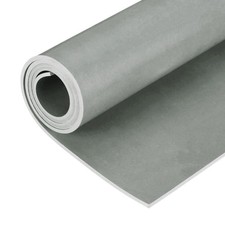 Silicone Rubber Sheet 1/8" Thick x 12" Wide x 36" Long, Anti-Slip Gasket Mate...