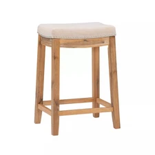 Claridge Counter Height Barstool - Linon -Color Beige