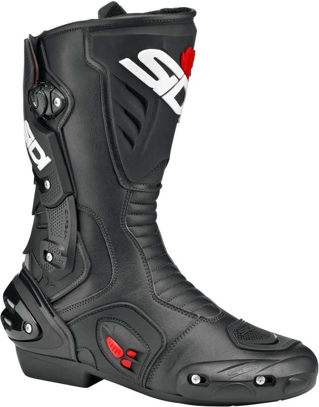 Bottes SIDI Vertigo 2 noir de moto pour piste et route