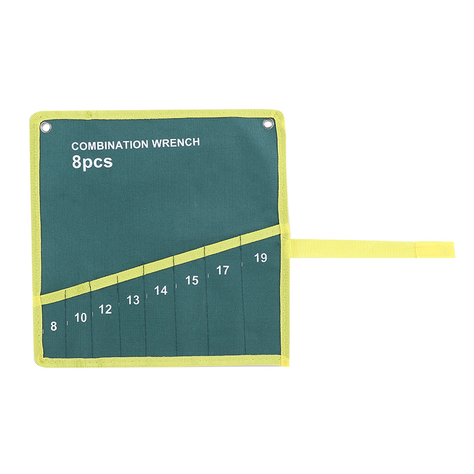 Multi Pocket Canvas Tools Storage Bag Spanner Plier Wrench Holder