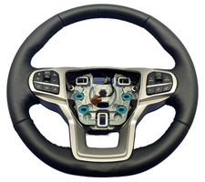 2021-2023 FORD EXPLORER OEM HEATED LEATHER STEERING WHEEL W/ CONTROLS MB5Z3600FC