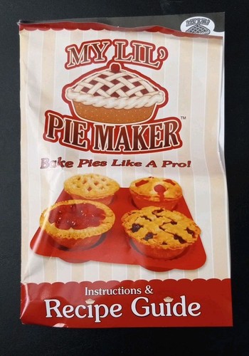 2011 "As Seen On TV" My Lil' Pie Maker Set Made of Silicone - Used - Picture 5 of 8