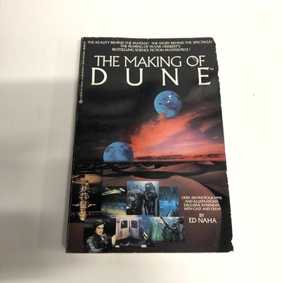 ED NAHA The Making Of Dune paperback OOP 1984 Berkley Books David Lynch