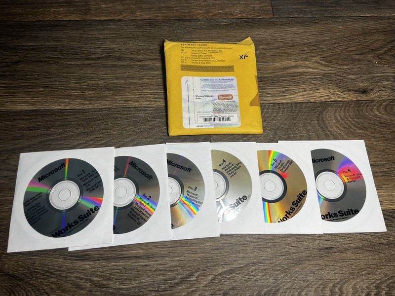 Microsoft Works Suite 2001 (1 User/s) - Full Version for Windows