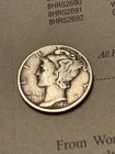 1937 P Mercury Dime 10c - 90% Silver US Dime FREE SHIPPING and TRACKING