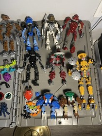 Lego Bionicle Pahrak Nuva Lehvak Kongu Keetongu Toa Vakama Huge 4lb Lot 2002 VTG