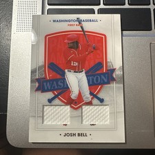 2021 Panini Chronicles - America's Pastime Dual Swatches #75 Josh Bell (MEM)
