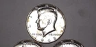 (1) 40% Silver Kennedy Half Dollar 1968 D, Nicer Circulated Coin, Lot #2