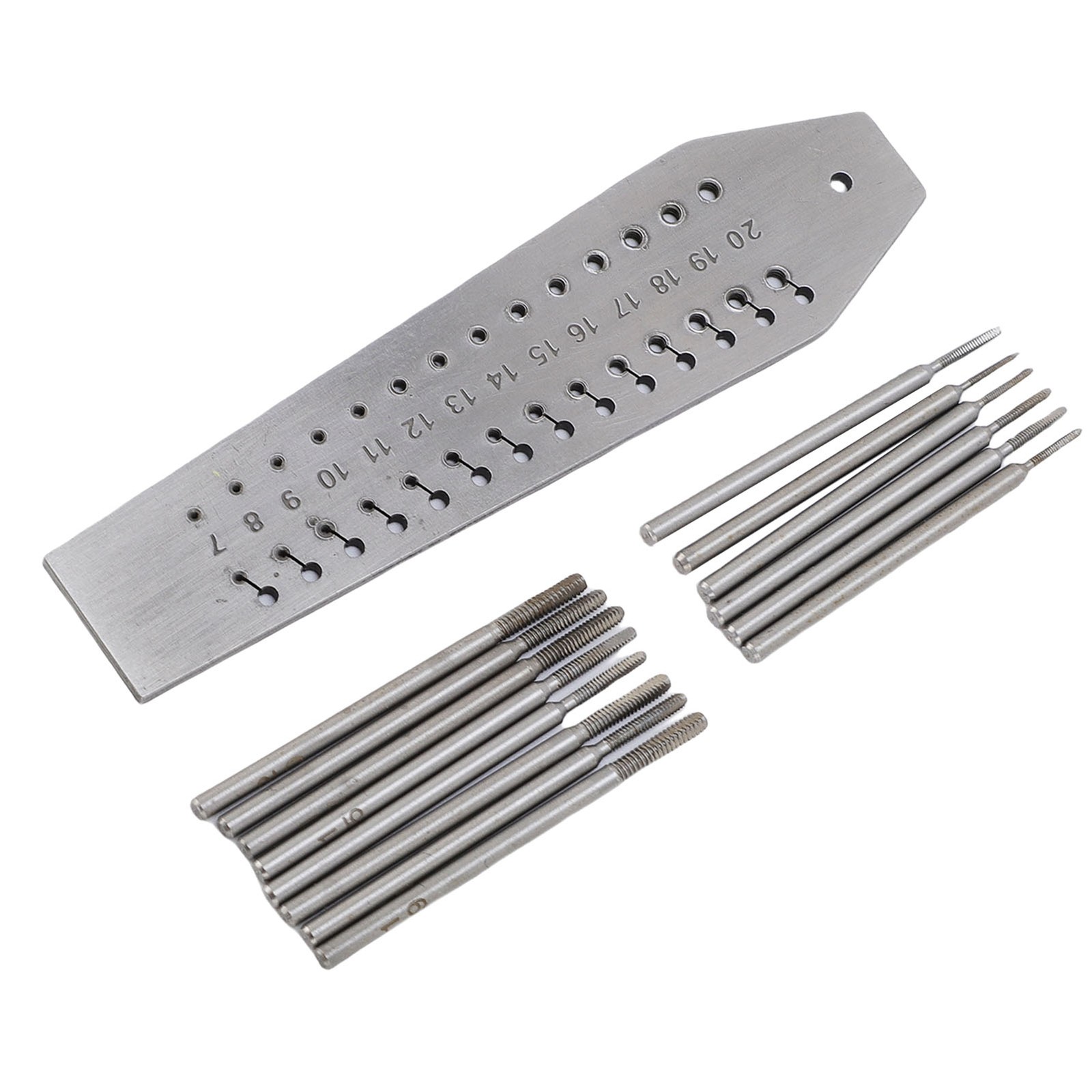 36 Hole Watchmakers Tap And Die Set Stainless Steel Watch Micro Tap And Die