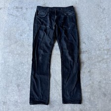 Freenote Cloth Jeans Mens 31 Black The Avila Slim Selvedge Denim Made In USA