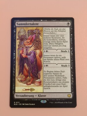 MTG Sammlertalent R BLB0111 Deutsch NM Magic The Gathering Rare 