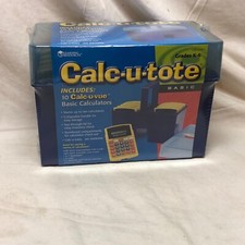 10 Basic Calculators  Storage Case Student Learning Resources Grades K-6