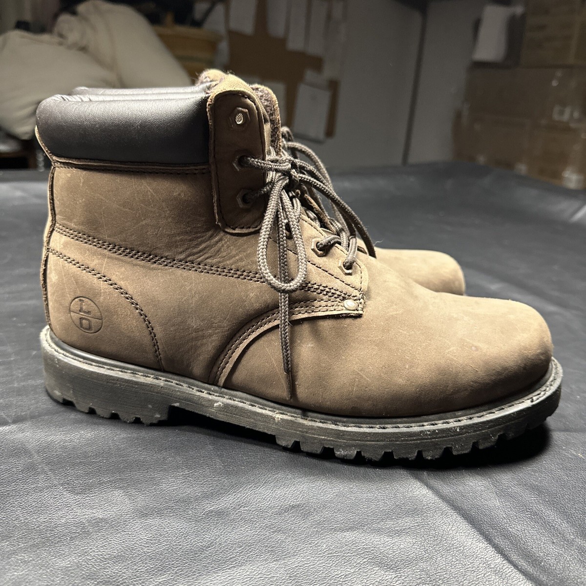 Men’s  leather Lincoln outfitters Casual boots 9 Wide Style L9M02. Round toe. LINCOLN OUTFITTERS Men main image 2