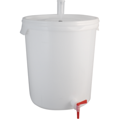 #ad 8 Gallon Fermenting Bucket with Spigot Lid amp; Air Lock Homebrew Beer Wine Spirit $42.00