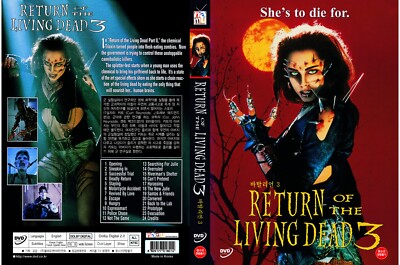Return of the Living Dead 3 1993 (DVD,All,New) Brian Yuzna, J