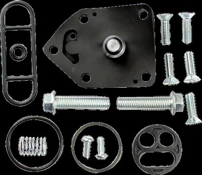 Fuel Petcock Rebuild Repair Parts Kit – Fits Kawasaki Motorcycles (Damineding FP002-US)
