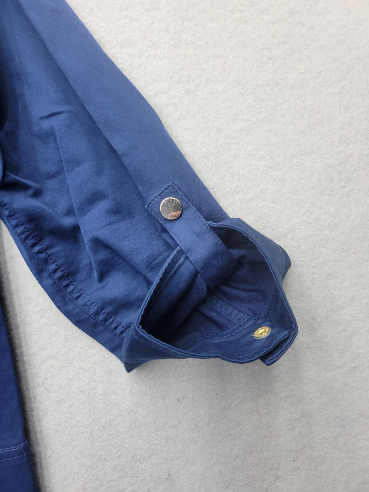 Chico's Women Jacket 2 Blue Basic Jacket Short Lo… - image 5