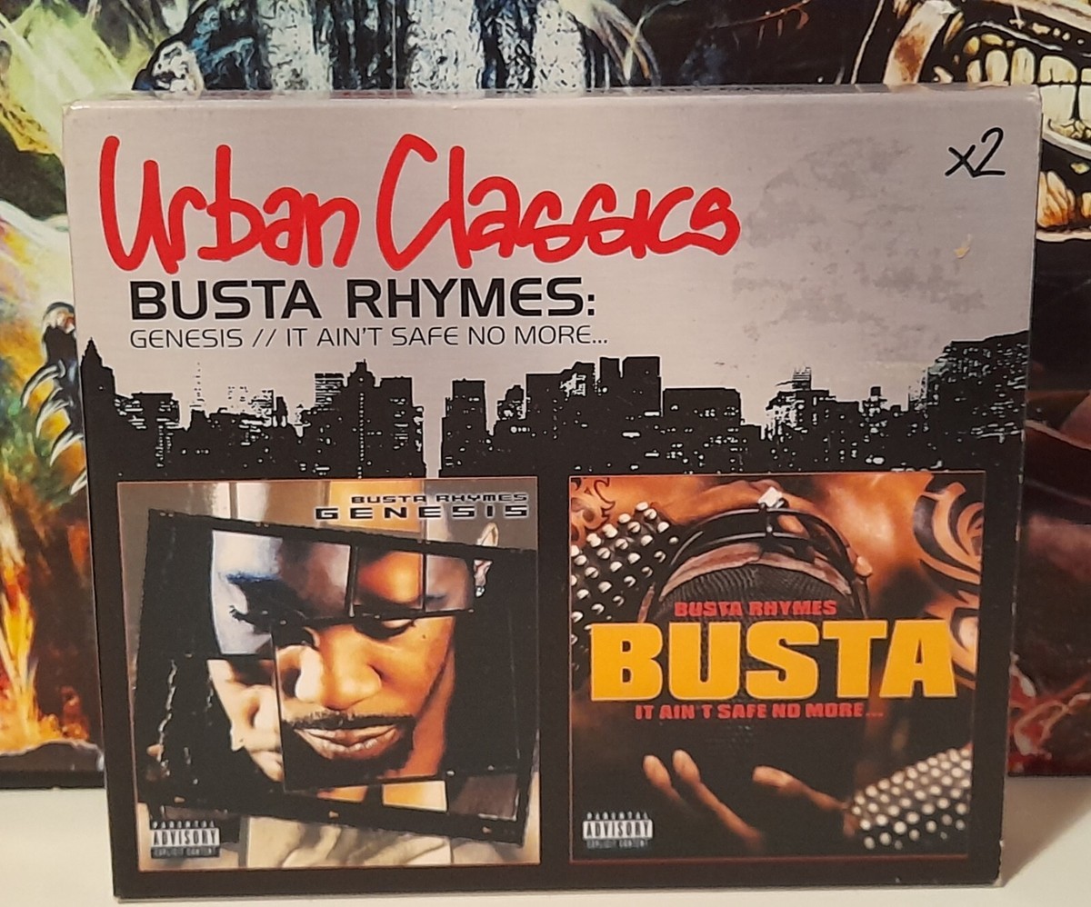 Mato vs Busta Rhymes レア廃盤7inch BUSTA RHYMES : Genesis/It Ain't Safe No More - 2CD Box Set *Golden
