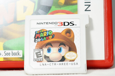 Super Mario 3D Land (Nintendo 3DS, 2011) CIB Complete in Box with