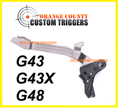 #ad Glock 43 43X 48 Flat Trigger with Adjustable Pre Travel $42.89
