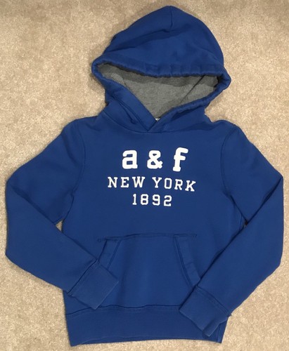 Usado en excelente estado Abercrombie Kids Boy'S Sudadera Con Capucha Talla  Grande Muscle Fit Royal | eBay