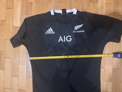 All Blacks New Zealand 2018 2019 rugby home shirt jersey Adidas