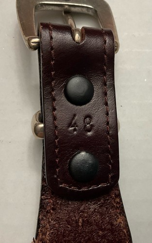 Tiburon Bay Co. Men’s Western Braided Belt with Inlay Sz 48 Brass Buckle & Tip - Picture 11 of 16