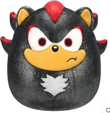 Squishmallows Sonic the Hedgehog 8" Metallic Black Shadow Plush Doll Toy