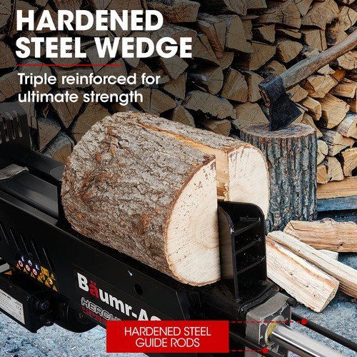 BAUMR-AG 10 Ton Log Splitter Electric Wood Hydraulic Firewood Splitting Machine - Picture 6 of 12