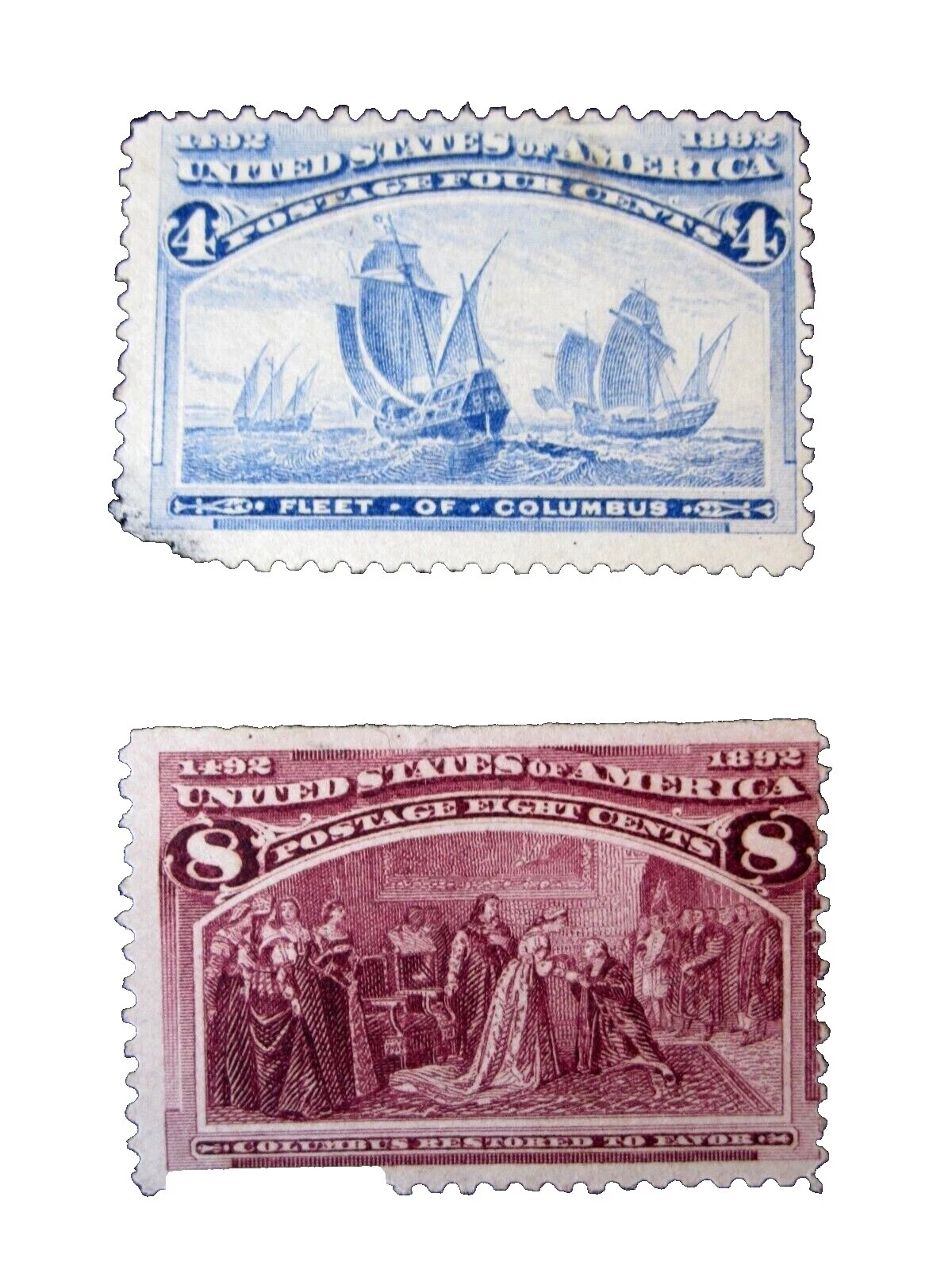 Mint sin engomado/MNG acontecimientos históricos estampillas de Estados Unidos