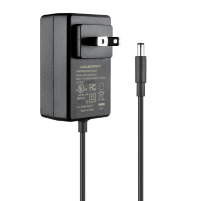 12V AC Adapter For Proscan PLEDV1945A-B 19'' LED HD TV w/ DVD Player Power Supply