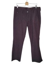 Pre-Owned WOOLRICH 14 Dark Roast Speckled Woodlyn Wool Blend Pants Women