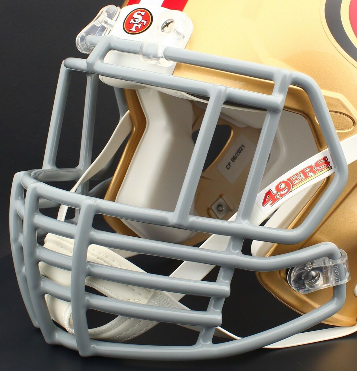 SAN FRANCISCO 49ers NFL Riddell SPEED Football Helmet w/ BIG
