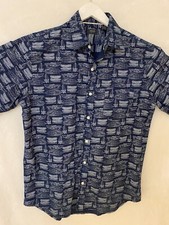 Vintage Hawaiian Shirt Arrow Medium 100 cotton w/Free shipping