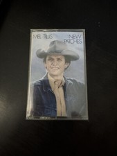 Vintage Audio Music Cassette Mel Tillis New Patches (sealed)