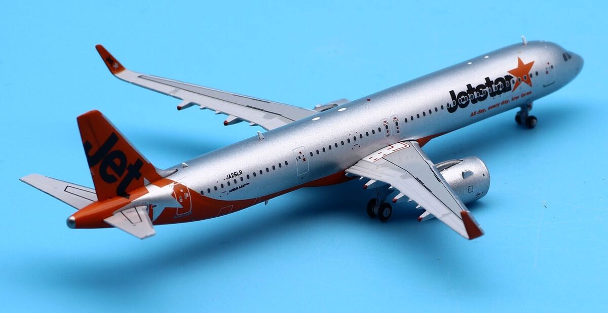 JC Wings 1:400 JetStar Airlines Airbus A321NEO Diecast JC Wings 1:400 JetStar Airlines Airbus A321NEO Diecast
