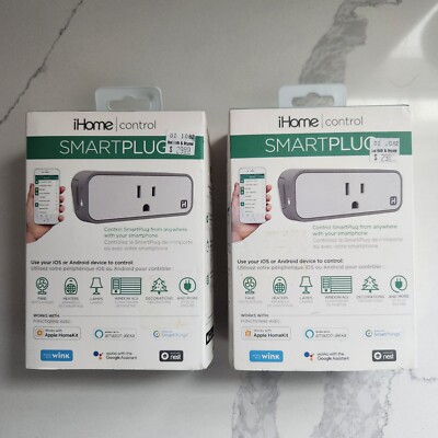 iHome Wi-Fi Control Smart Plug ISP6X Apple Homekit