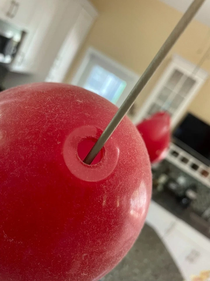 Tech Lighting Red 12V FreeJack Glass Pendant Only - Image 3 of 4