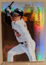 1996 Select Certified MIRROR RED #99 Roberto Alomar Refractor RARE PARALLEL  /90