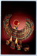 Falcon Pectoral - Egyptian Museum - Cairo EGYPT 4x6 Postcard