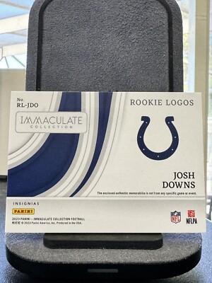 Immaculate Cameron Thomas RCスニーカーパッチサイン Josh Downs NIKE Swoosh Patch RC 2023 Immaculate Rookie Logos #2/5