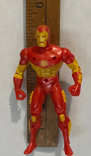 VTG. TOYBIZ 1994 MARVEL IRON MAN PLASMA CANNON MISSILE LAUNCHER 5” LOOSE FIGURE