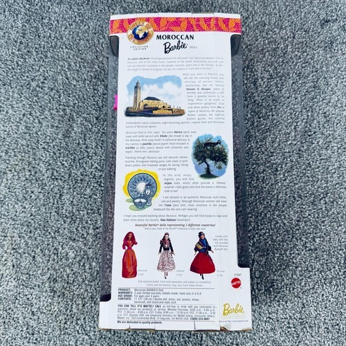 English & Moroccan Barbie Dolls Of The World Collection Special Editions - Picture 17 of 17
