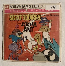 View-Master SECRET SQUIRREL and ATOM ANT - B535 - 3 Reel Set V2