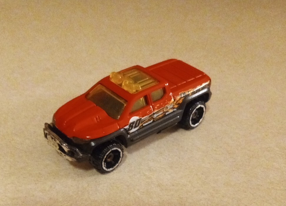 Hot Wheels HW Off-Road 2014 Red Off-Duty Toy Truck 