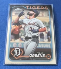 2024 Topps Chrome #101 Riley Greene Detroit Tigers