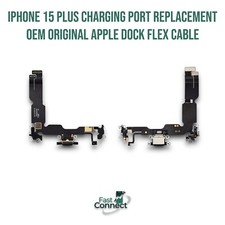 iPhone 15 Plus Charging Port Replacement OEM Original Apple Dock Flex Cable