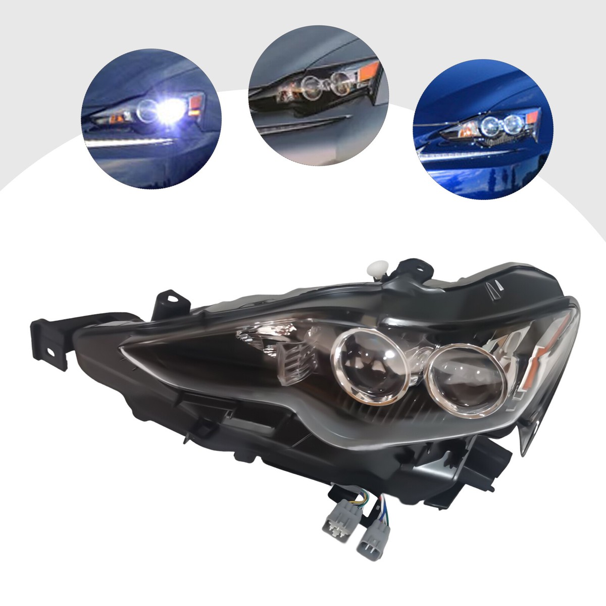 For 2014 2015 2016 Lexus IS250 IS350 LED Headlight Headlamp